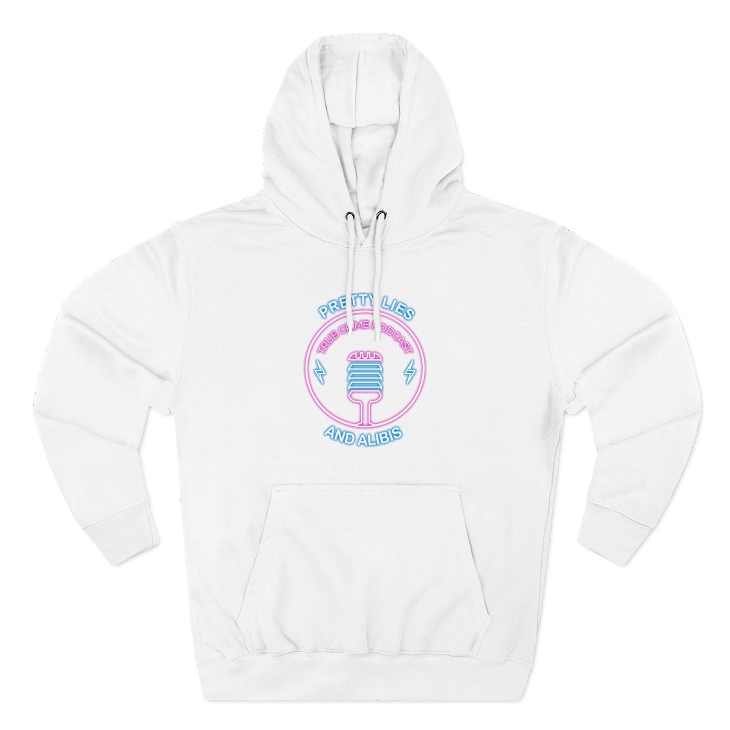 Retro Vegas Neon Hoodie — "What Happens In Vegas" (Design 2) Crime Con 26'