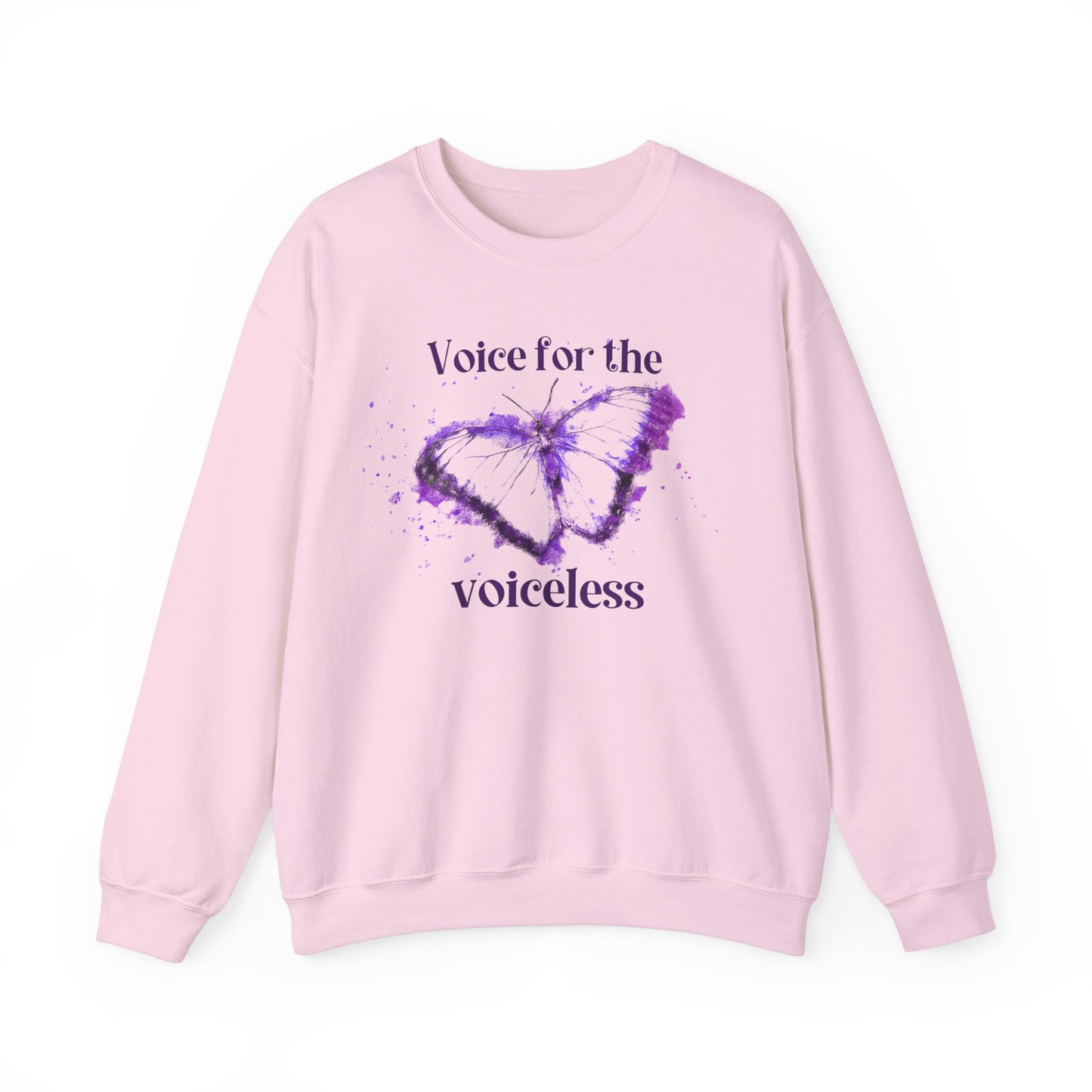 Voice For The Voiceless Unisex Heavy Blend™ Crewneck Sweatshirt