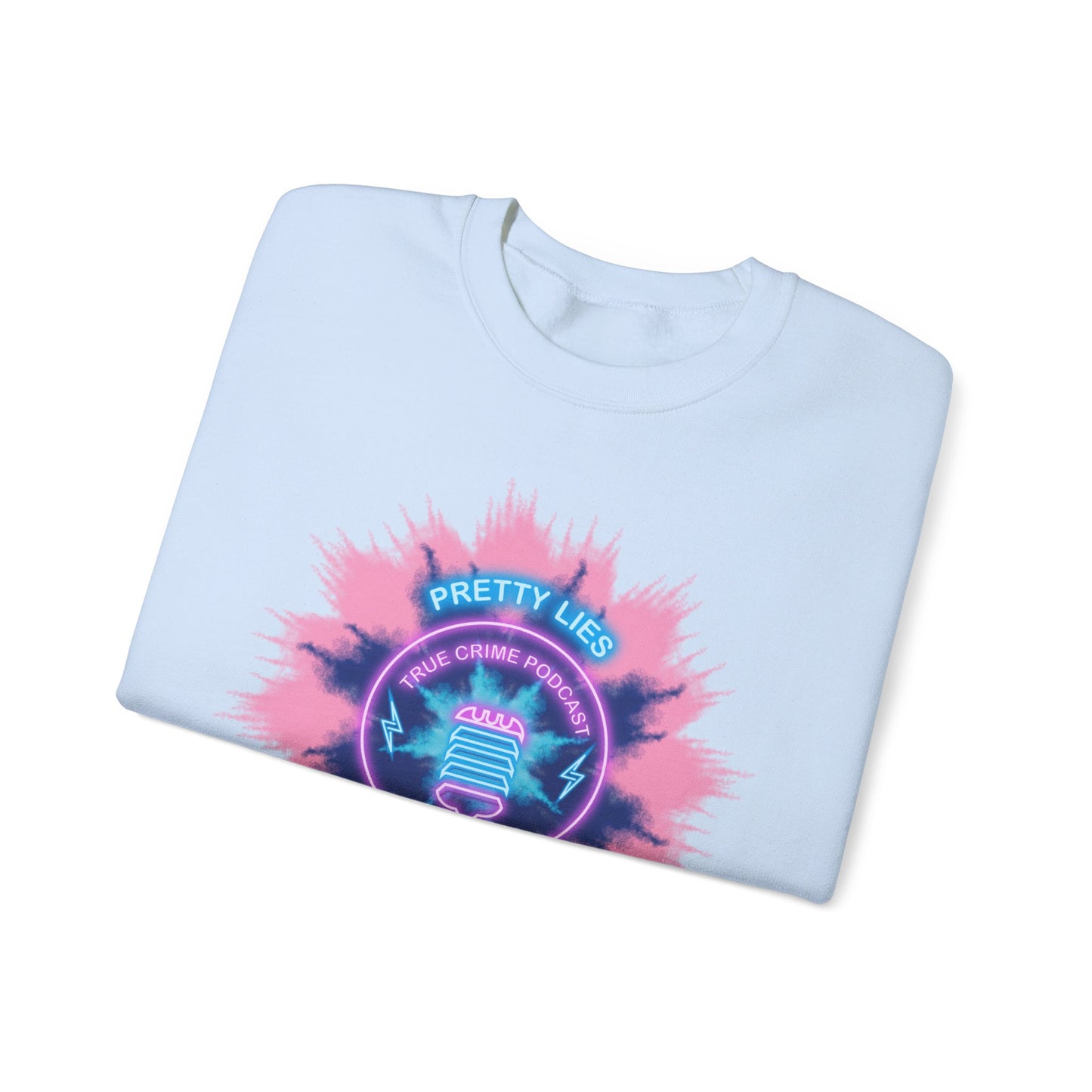 Tie Dye Burst Unisex Heavy Blend™ Crewneck Sweatshirt