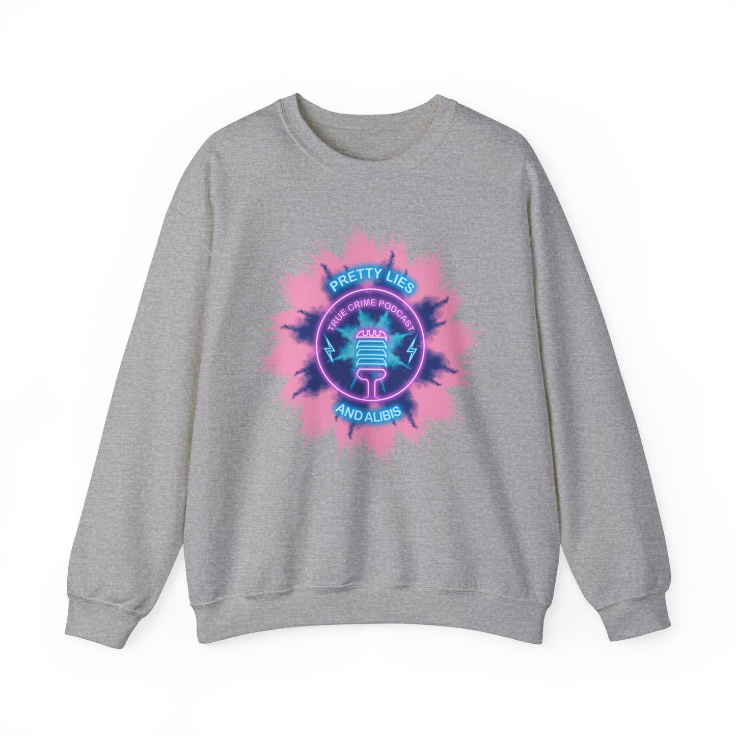 Tie Dye Burst Unisex Heavy Blend™ Crewneck Sweatshirt