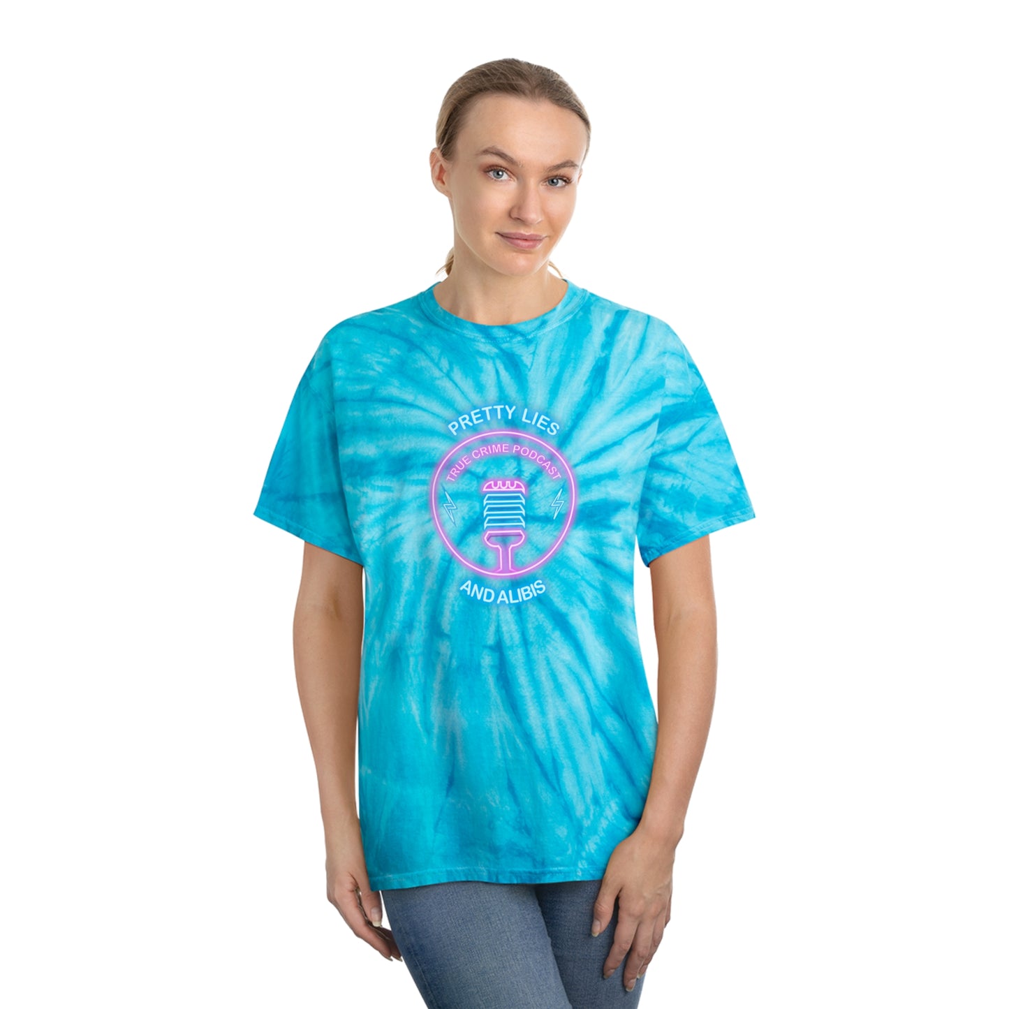 Logo Tie-Dye Tee, Cyclone