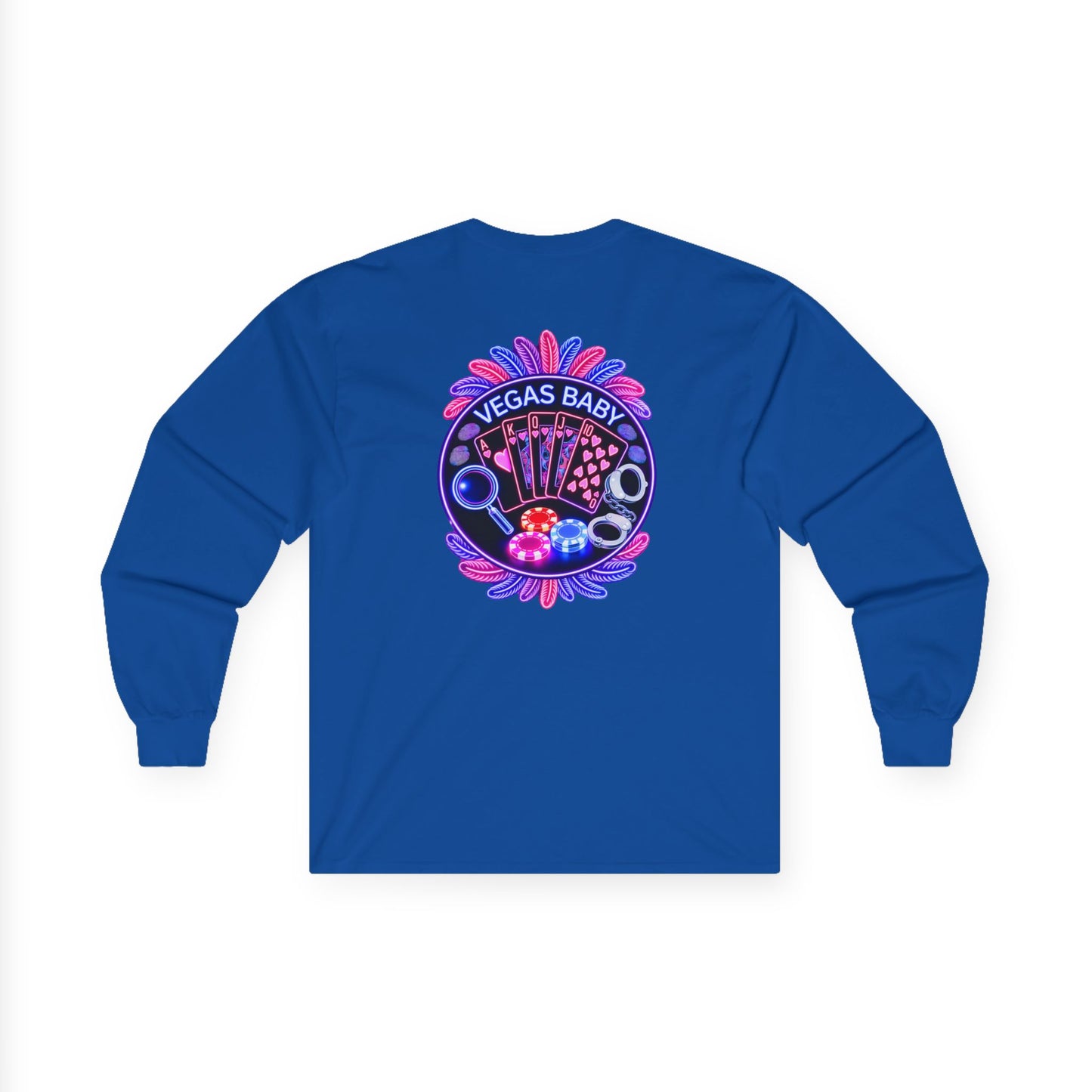Vegas Baby Long Sleeve Tee — Crime Con 26'