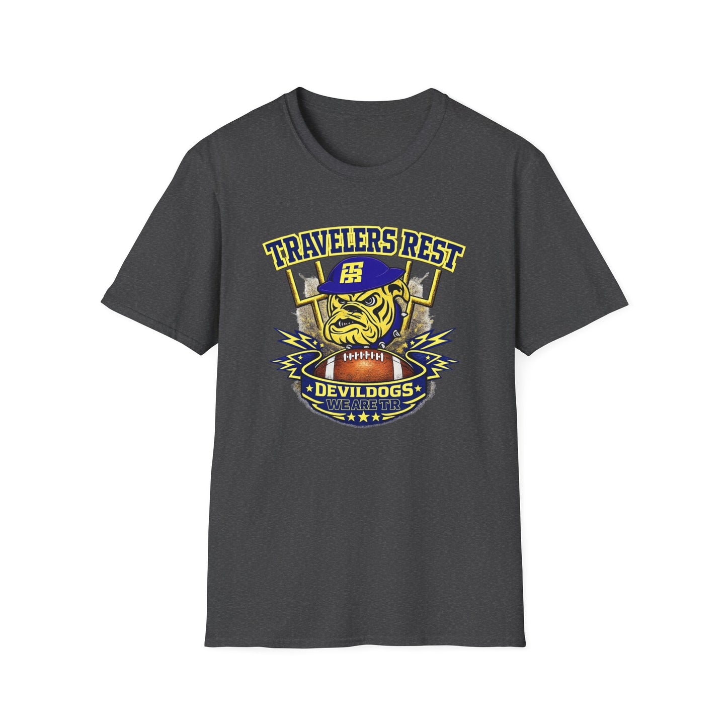 Travelers Rest Devildogs T-Shirt — TRhs Football Tee