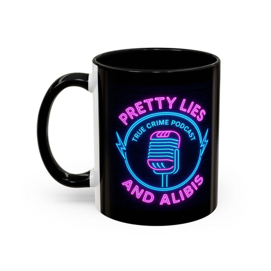 Pretty Lies Neon Coffee Mug - New 2025