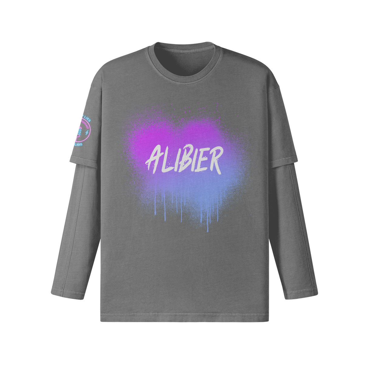 Alibier Spray Paint Retro  Premium Long Sleeve