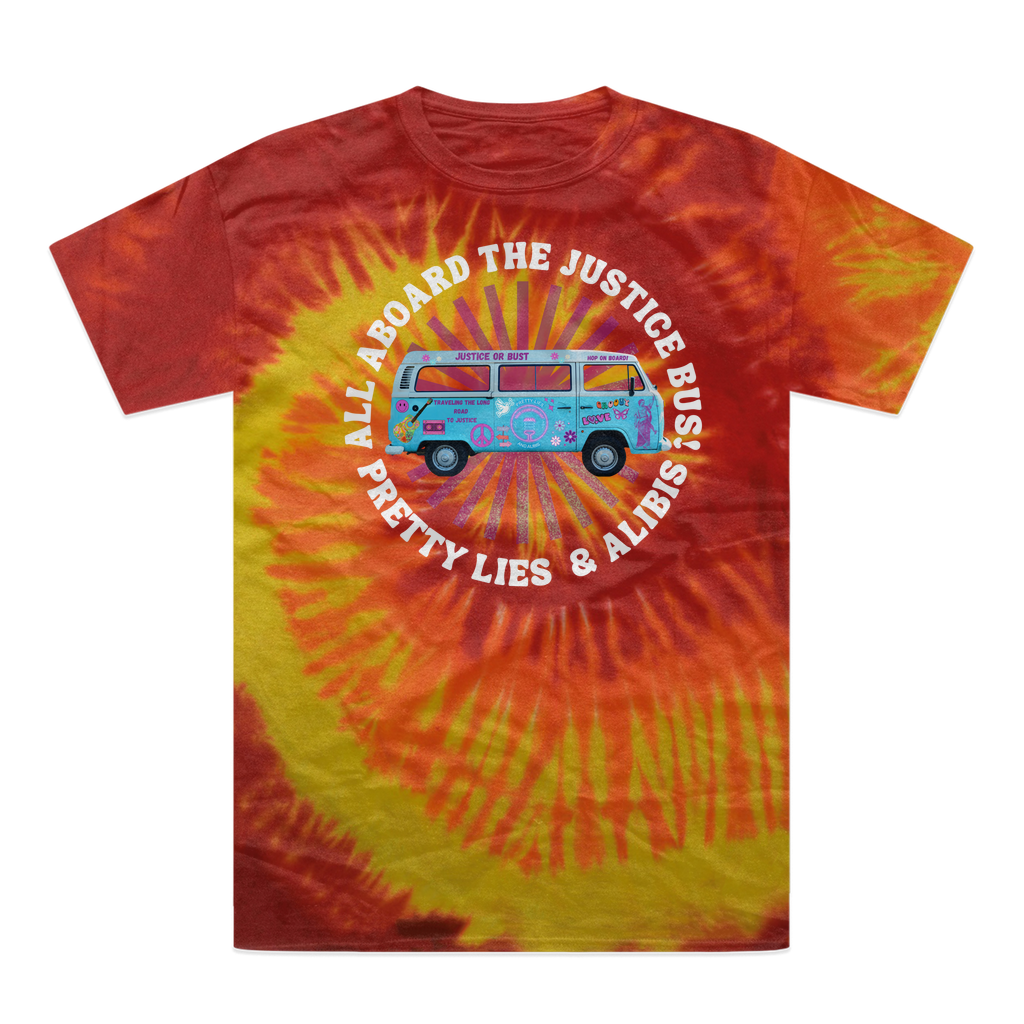 Justice Bus Tie Dye Tie-Dye T-Shirt