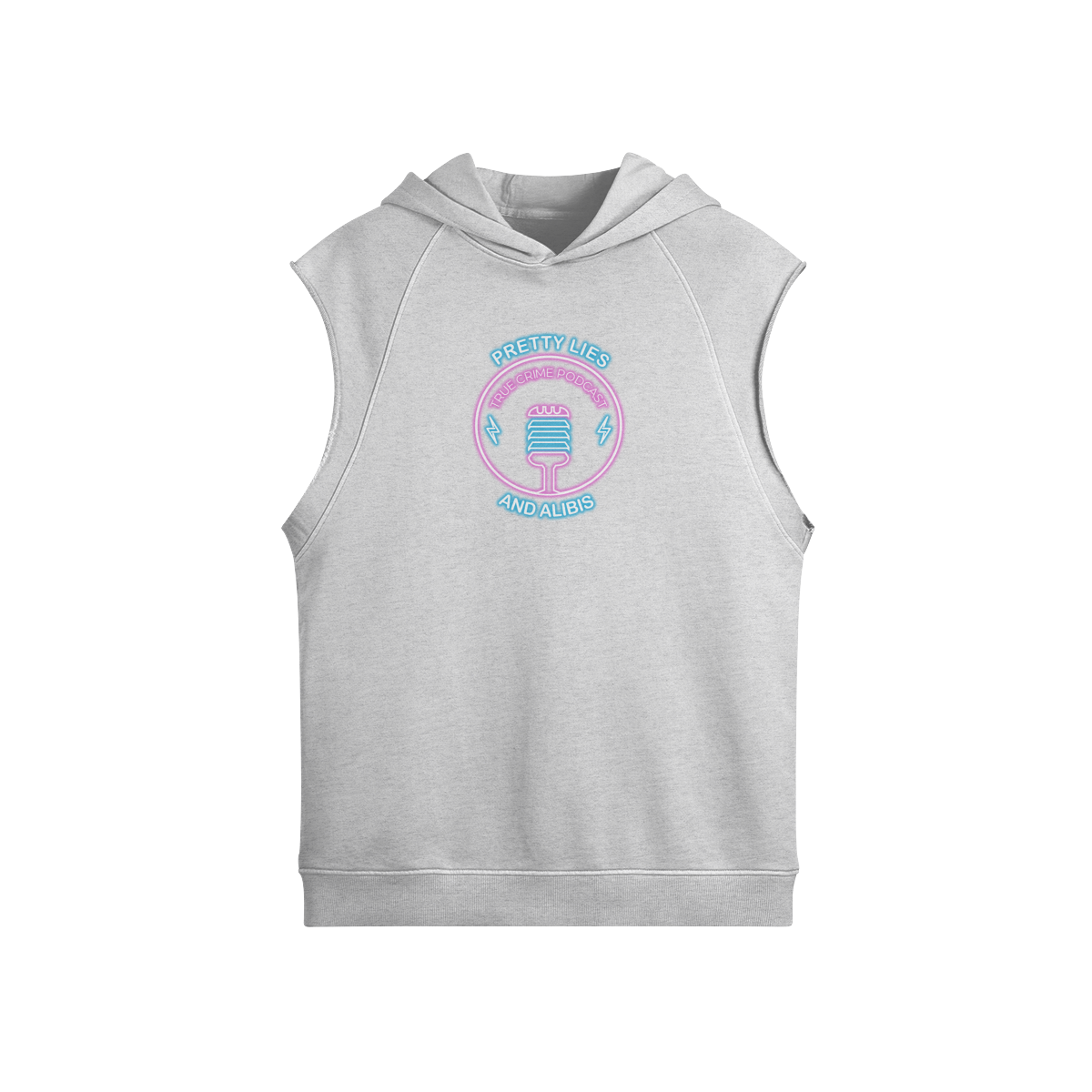 New: Sleeveless Hoodie Logo/Graffiti